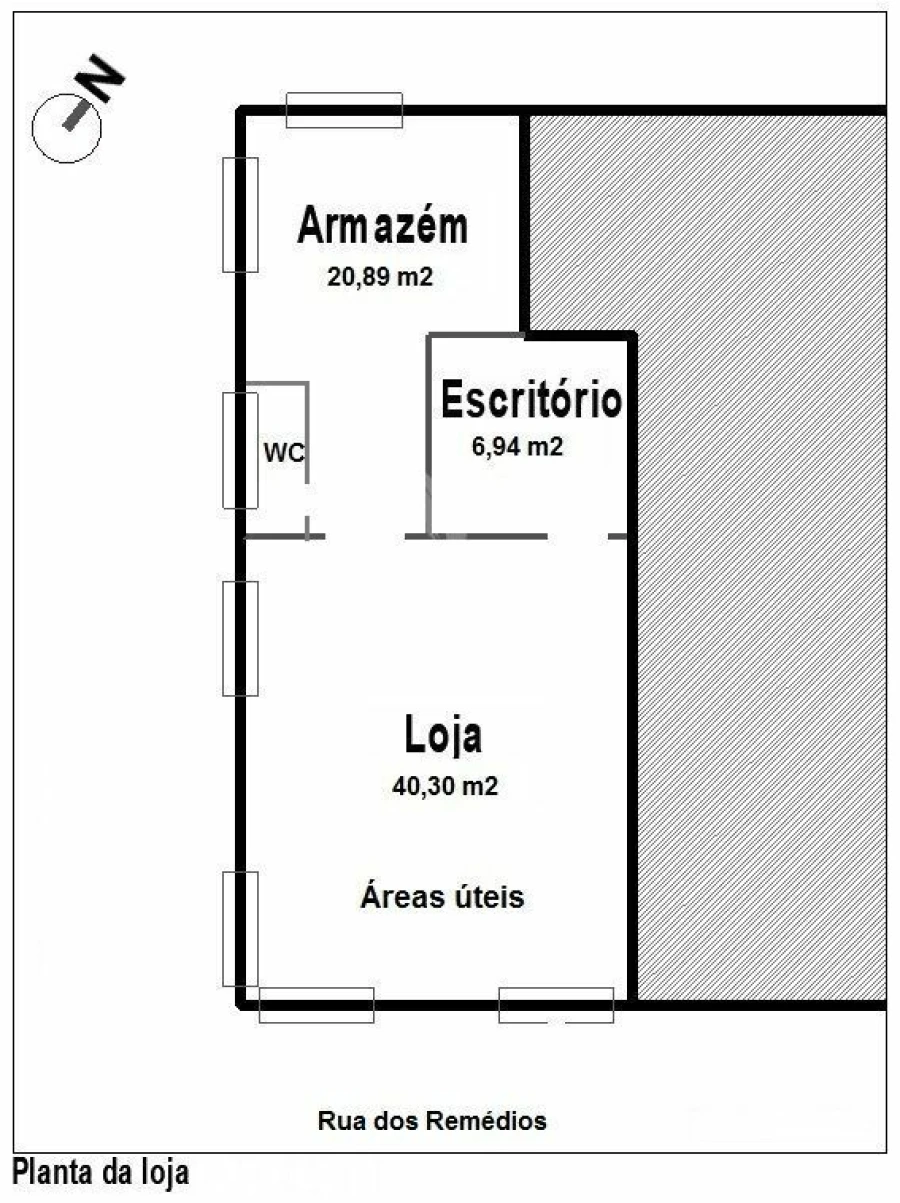 Loja para Venda em Santa Maria Maior Foto 15