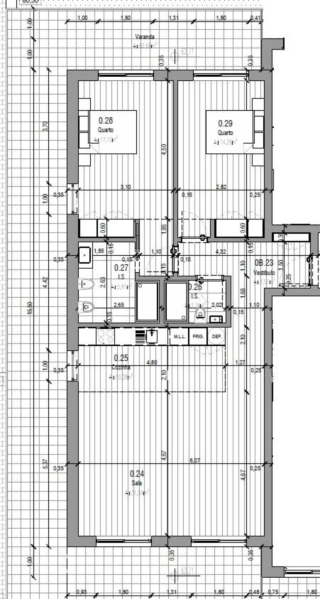 Apartamento T2 para Venda em Ericeira Foto 39