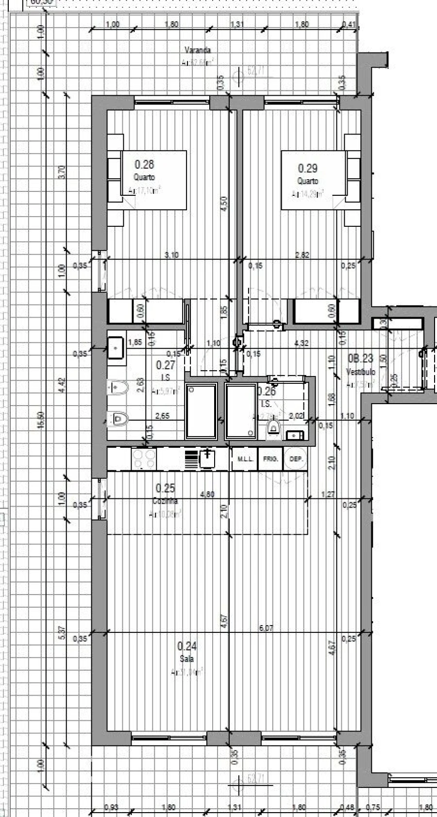 Apartamento T2 para Venda em Ericeira Foto 39