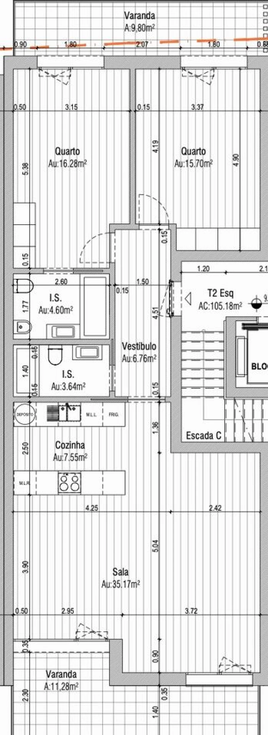 Apartamento T2 para Venda em Ericeira Foto 20