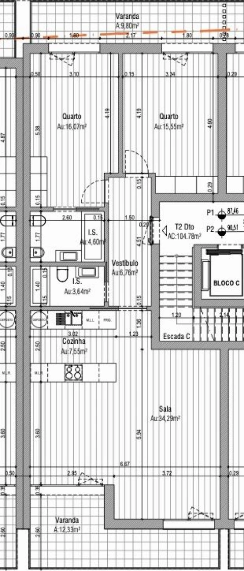 Apartamento T2 para Venda em Ericeira
