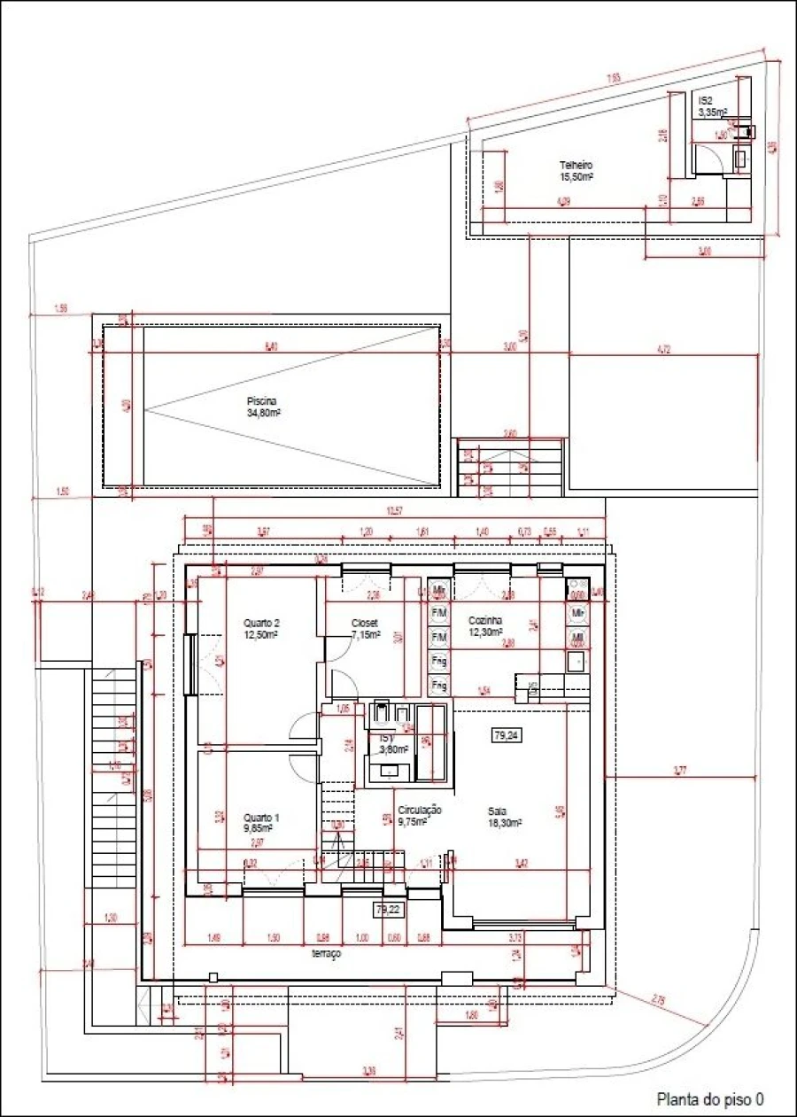 Moradia T4 para Venda em Carvoeira Foto 36