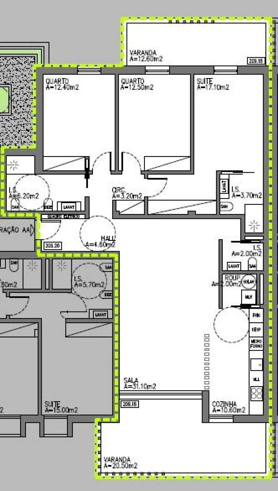 Apartamento T3 para Venda em Mafra Foto 11