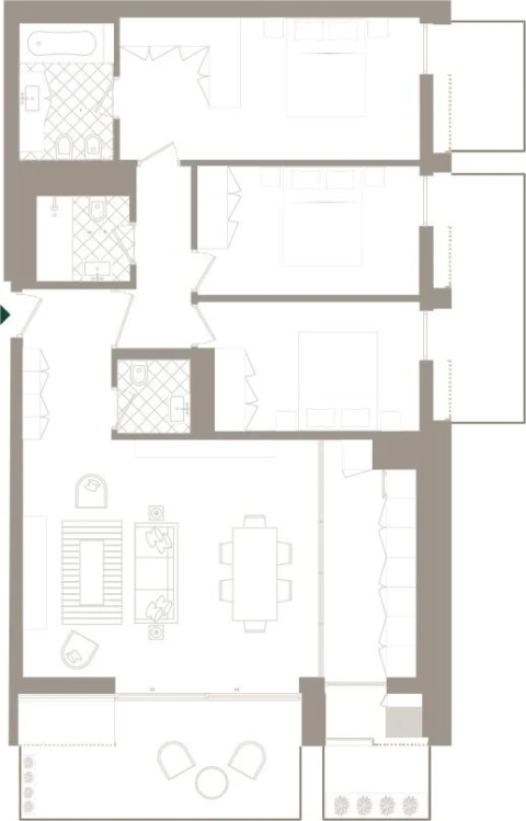 Apartamento T3 para Venda em Santa Marinha e São Pedro da Afurada