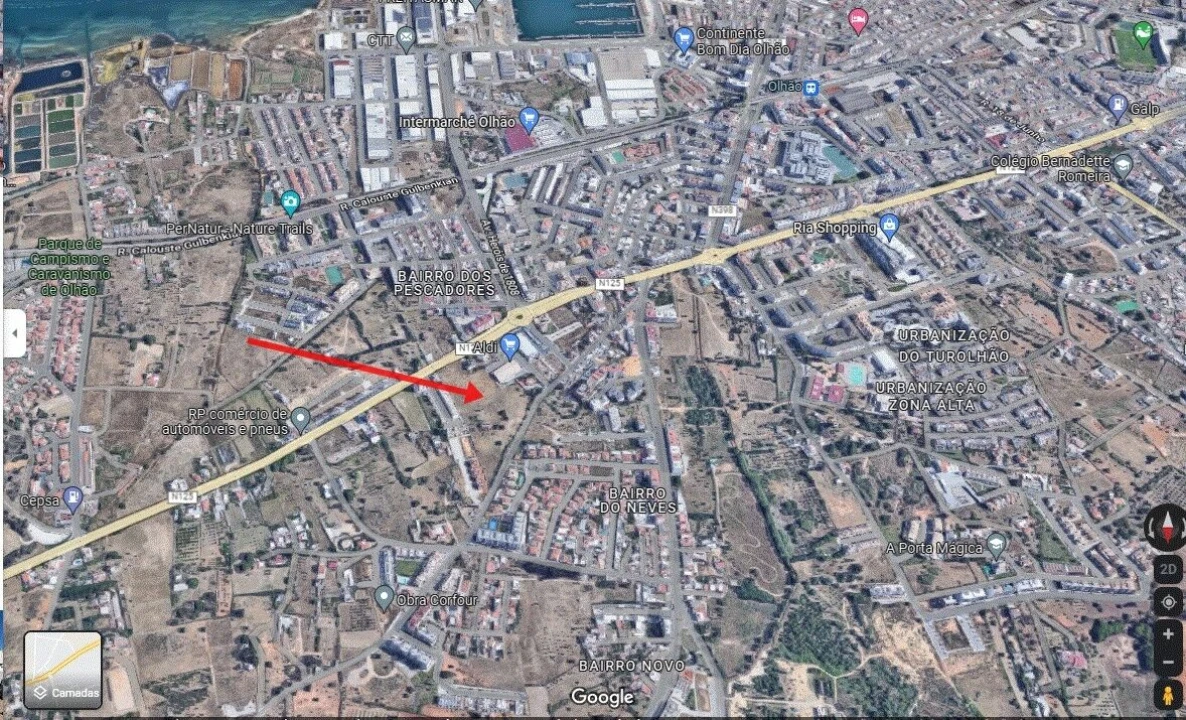 Terreno para Venda em Quelfes Foto 3