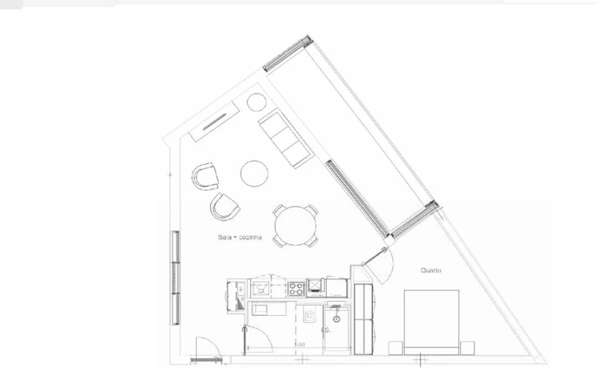 Apartamento T1 para Venda em Cedofeita, Santo Ildefonso, Sé, Miragaia, São Nicolau e Vitória Foto 13