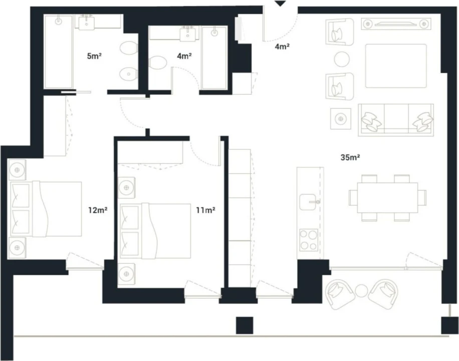 Apartamento T2 para Venda em Paranhos Foto 24
