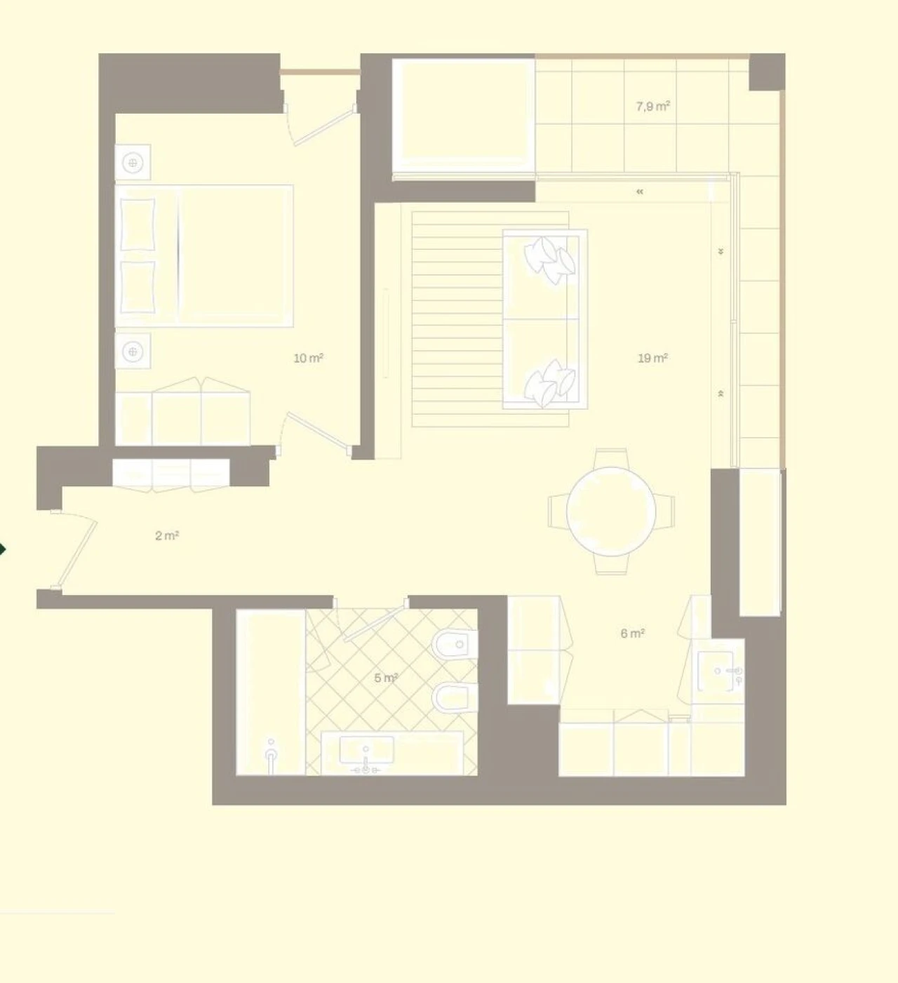 Apartamento T1 para Venda em Santa Marinha e São Pedro da Afurada Foto 16