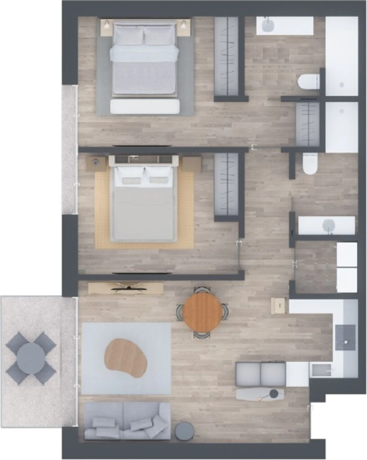 Apartamento T2 para Venda em Gião Foto 12