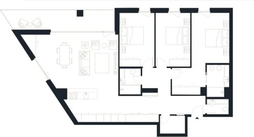 Apartamento T3 para Venda em Paranhos