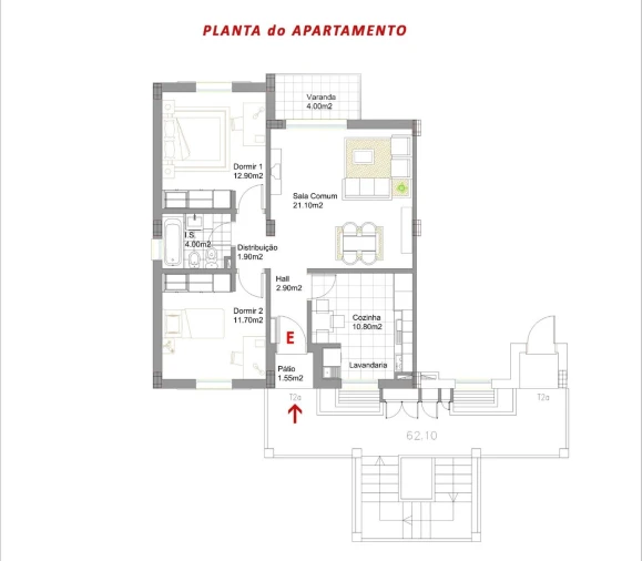 Apartamento T2 para Venda em Rabo de Peixe Foto 39