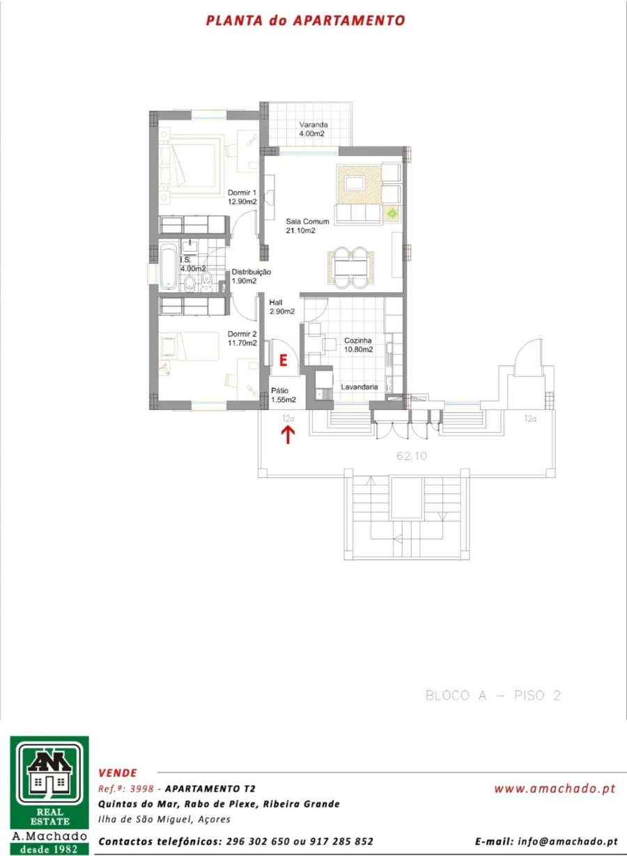 Apartamento T2 para Venda em Rabo de Peixe Foto 40