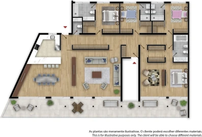 Apartamento T4 para Venda em Albufeira e Olhos de Água