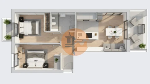 Apartamento T2 para Venda em Monte Gordo
