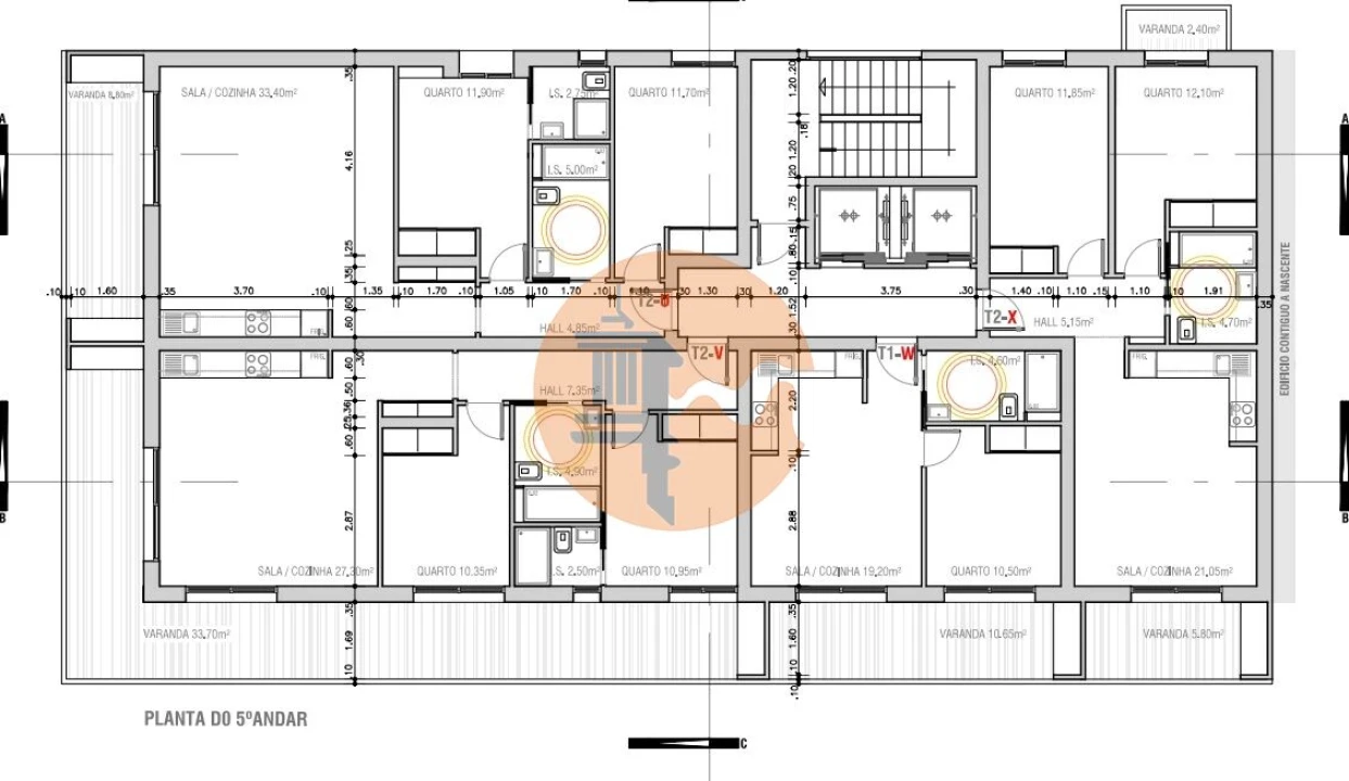 Apartamento T2 para Venda em Monte Gordo Foto 9