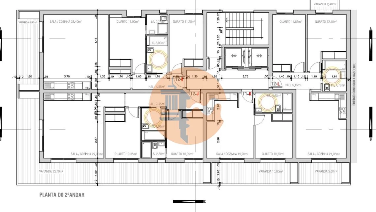 Apartamento T2 para Venda em Monte Gordo Foto 8
