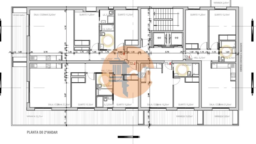 Apartamento T2 para Venda em Monte Gordo Foto 8