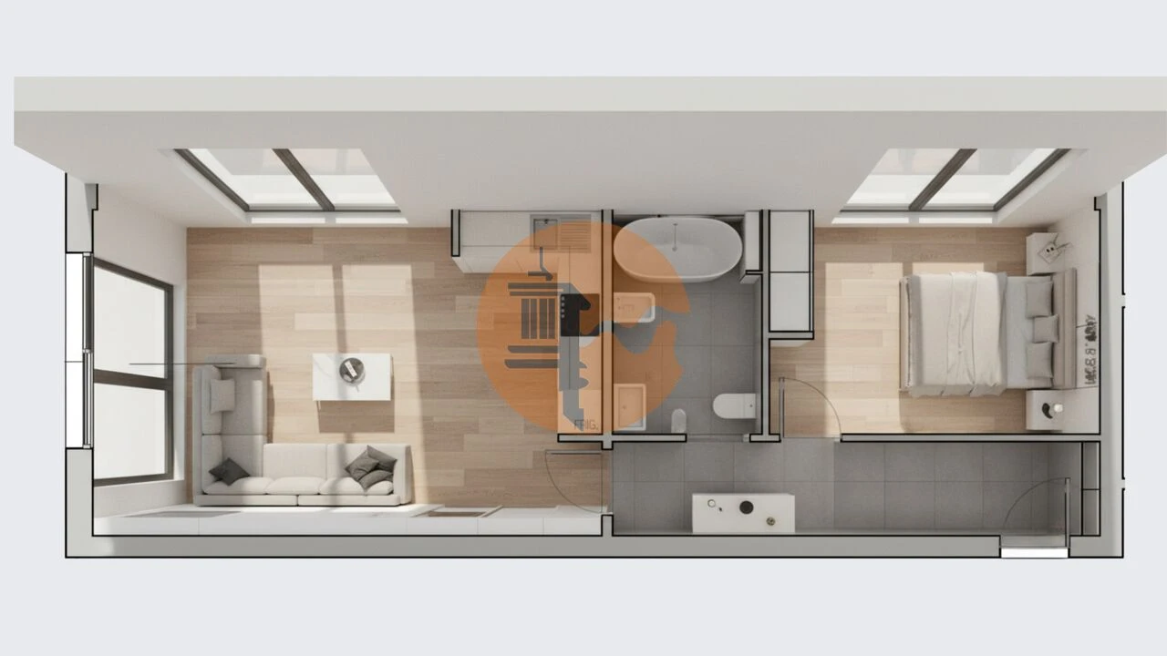 Apartamento T1 para Venda em Monte Gordo Foto 1