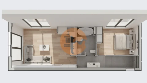 Apartamento T1 para Venda em Monte Gordo