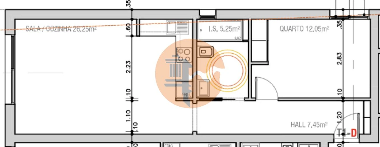 Apartamento T1 para Venda em Monte Gordo Foto 4