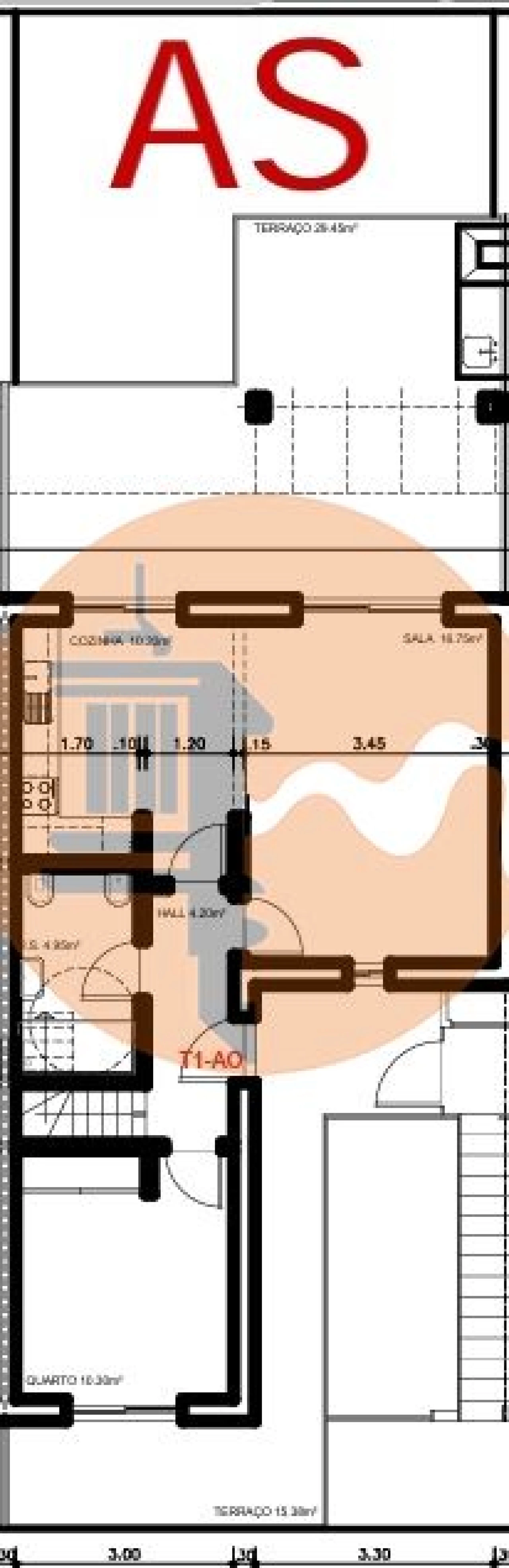 Apartamento T1 para Venda em Vila Nova de Cacela Foto 9