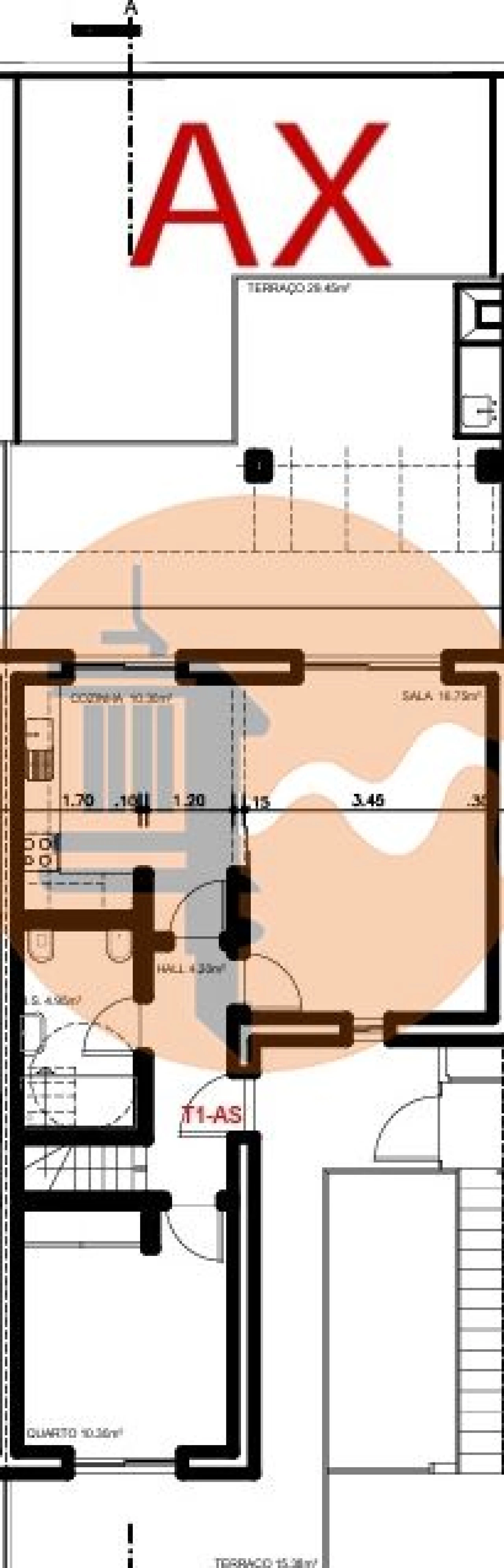 Apartamento T1 para Venda em Vila Nova de Cacela Foto 9