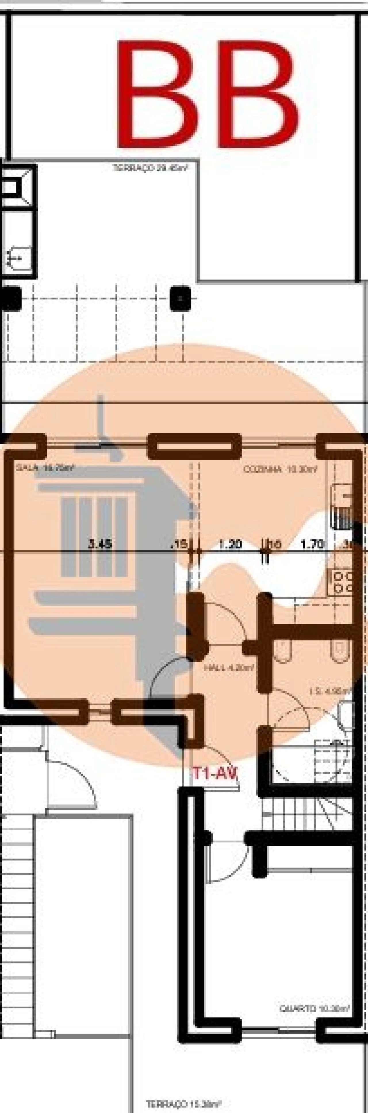 Apartamento T1 para Venda em Vila Nova de Cacela Foto 9