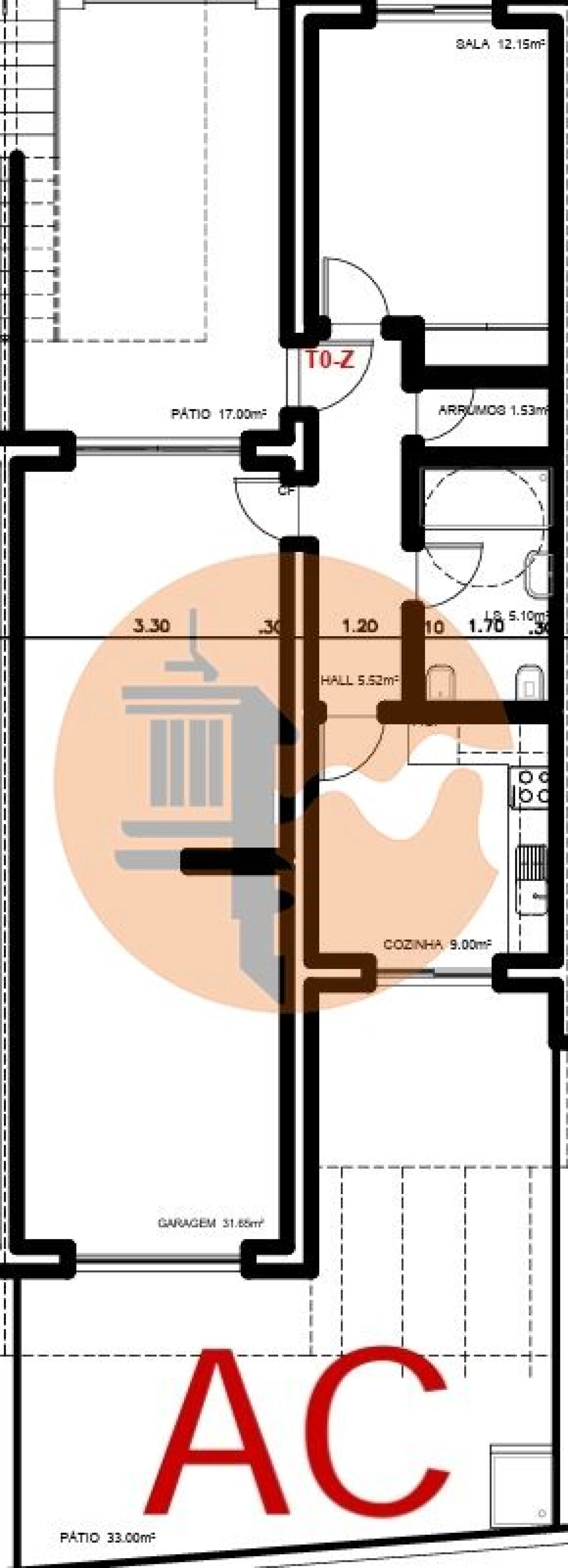 Apartamento T1 para Venda em Vila Nova de Cacela Foto 11