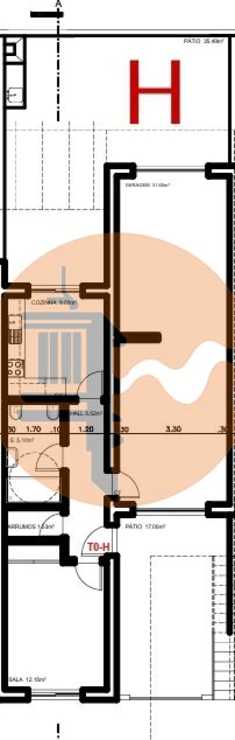 Apartamento T1 para Venda em Vila Nova de Cacela