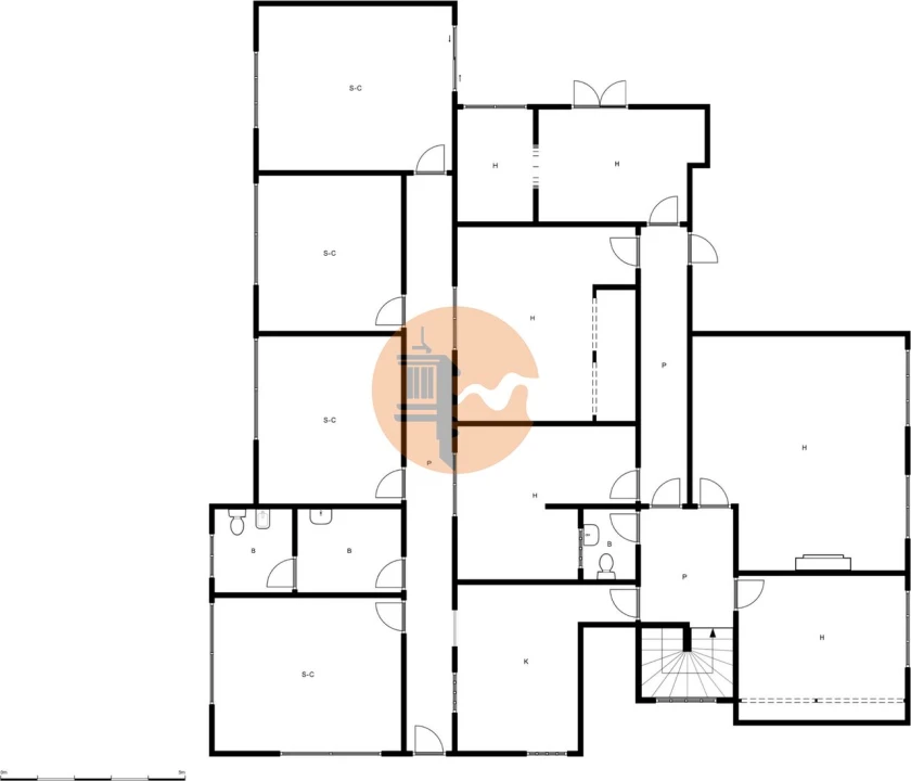 Moradia T5 para Venda em Alvalade Foto 62