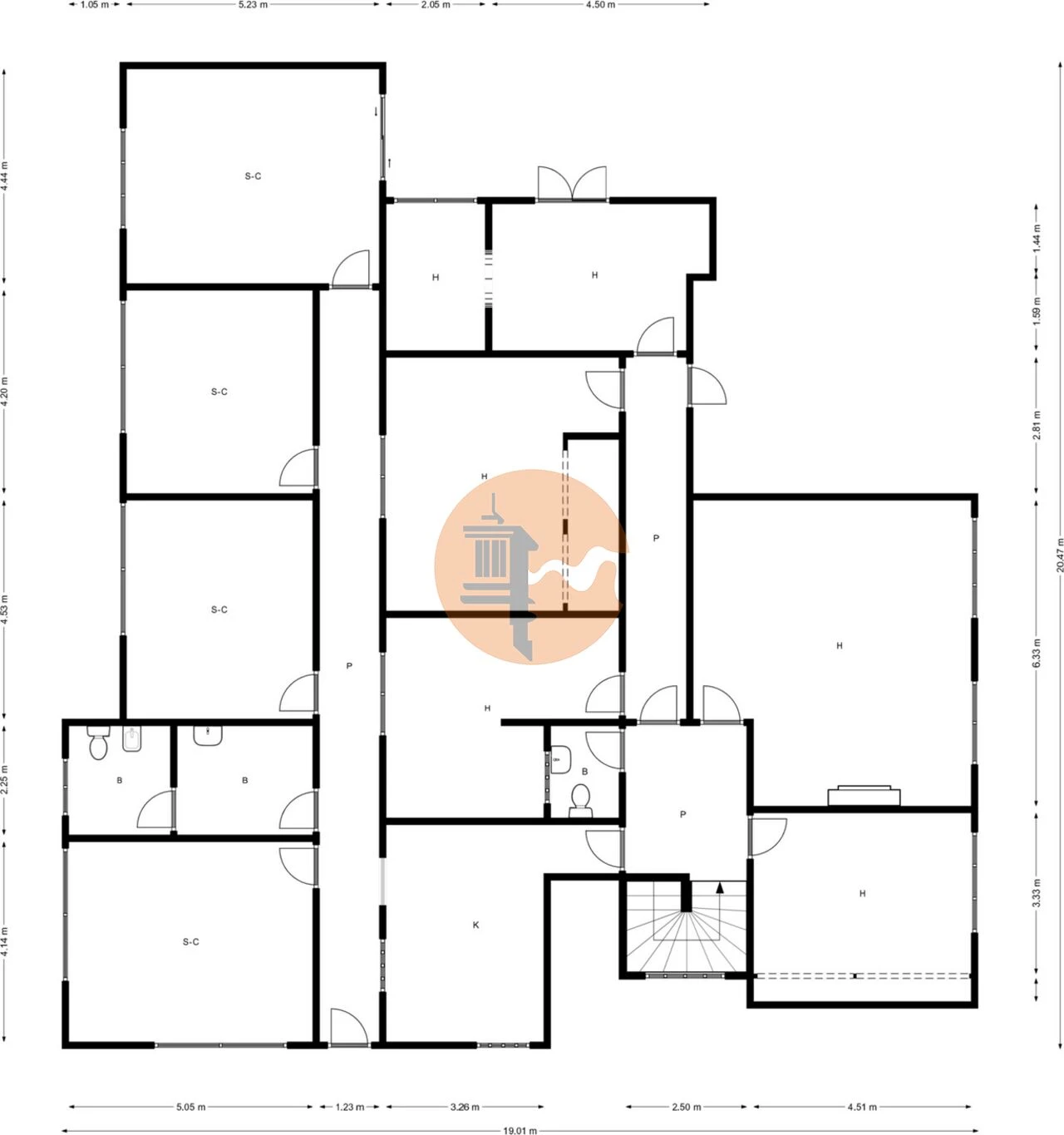 Moradia T5 para Venda em Alvalade Foto 63