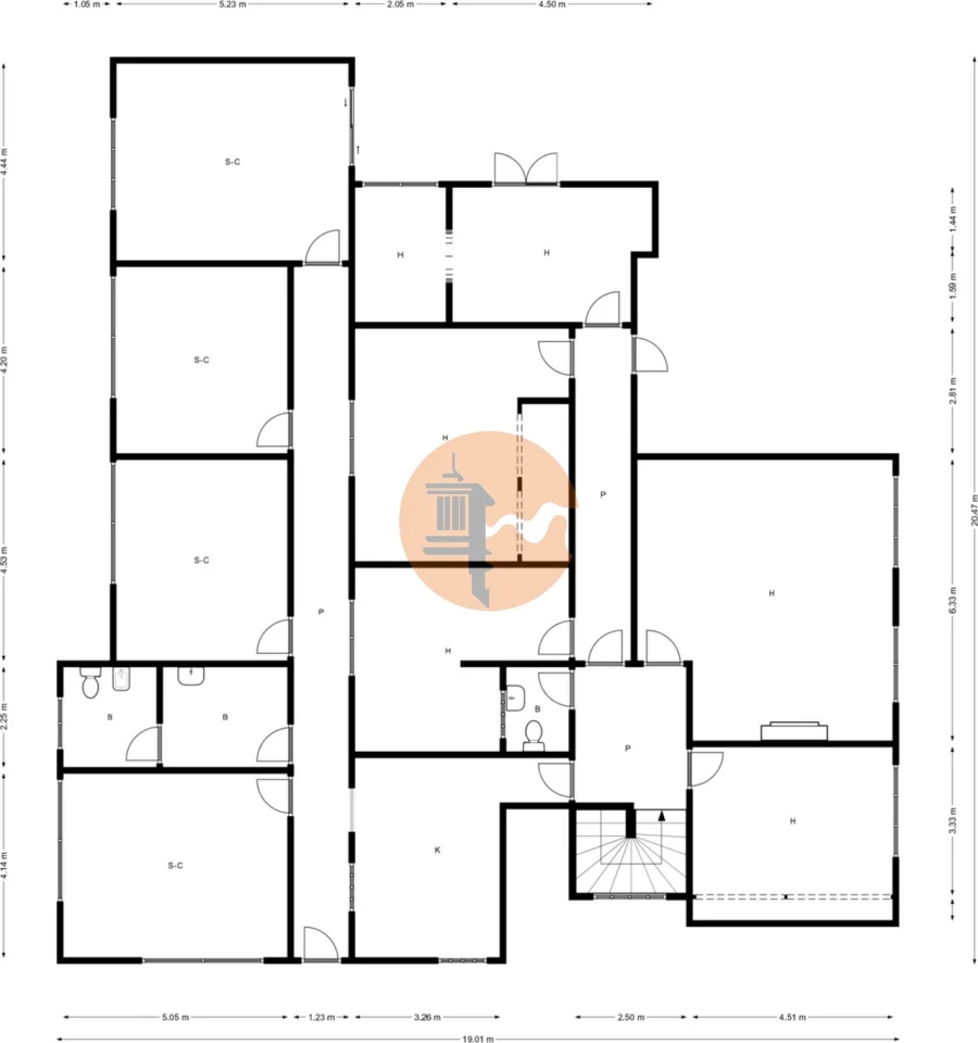 Moradia T5 para Venda em Alvalade Foto 63