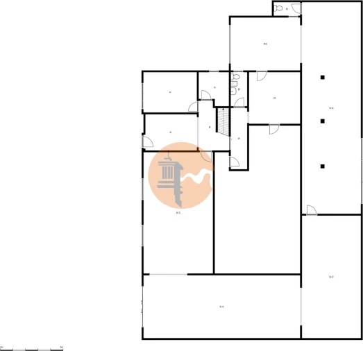 Moradia T5 para Venda em Alvalade Foto 64