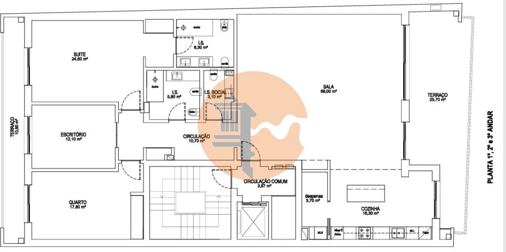 Apartamento T3 para Venda em Olhão Foto 52