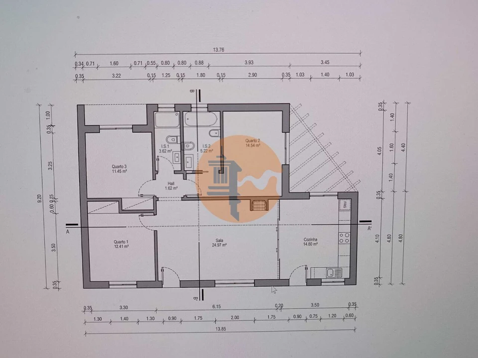 Moradia T3 para Venda em Azinhal Foto 14