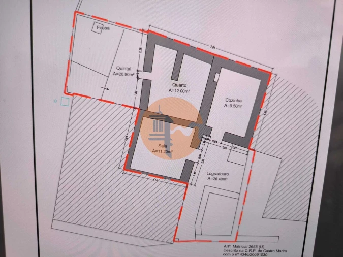 Moradia T1 para Venda em Odeleite Foto 46