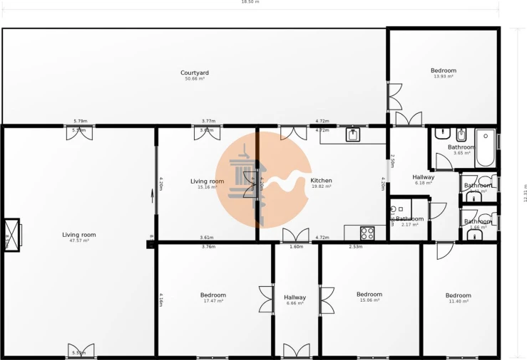 Moradia T4 para Venda em Vila Nova de Cacela Foto 56