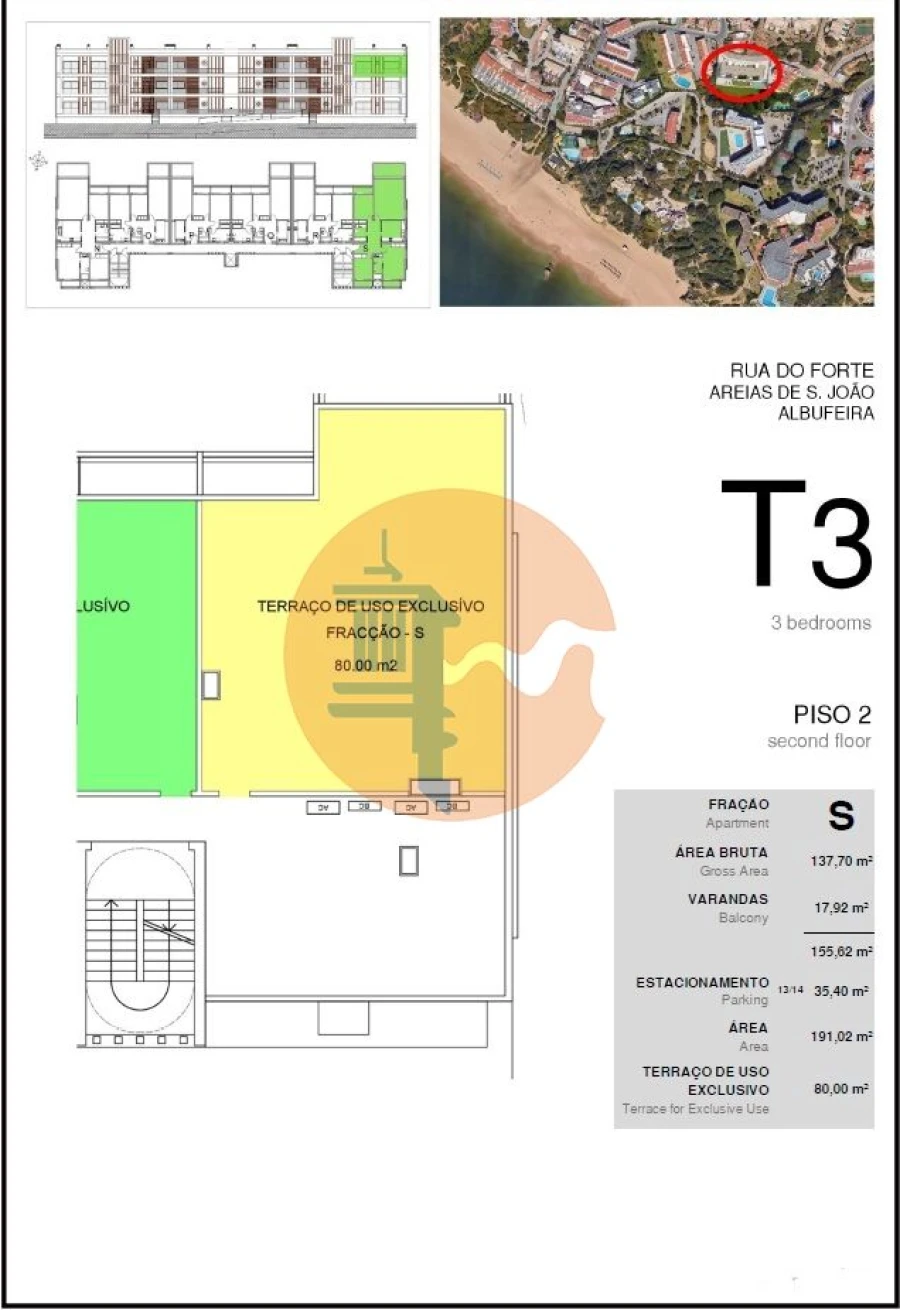 Apartamento T3 para Venda em Albufeira e Olhos de Água Foto 20
