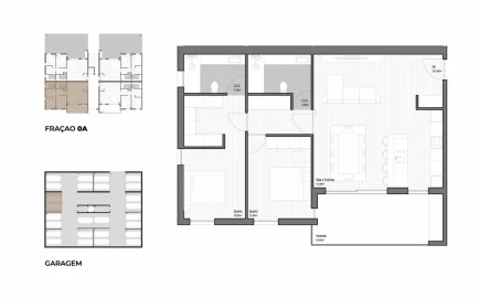 Apartamento T2 para Venda em Poiares (Santo Andre)
