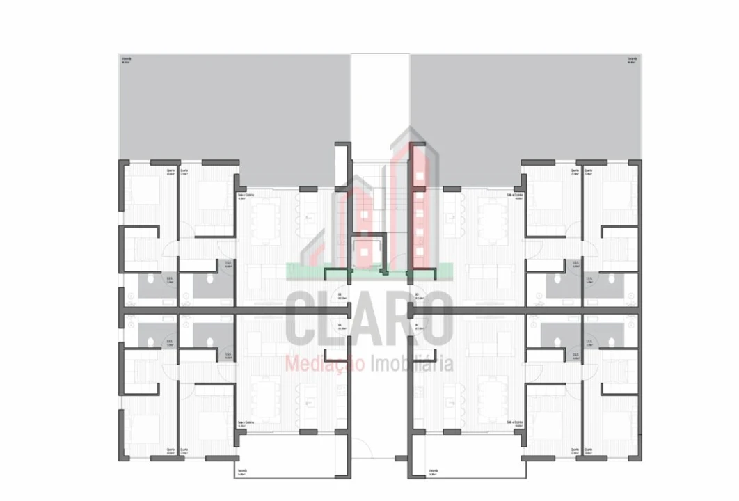 Apartamento T2 para Venda em Poiares (Santo Andre) Foto 25