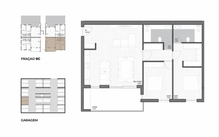 Apartamento T2 para Venda em Poiares (Santo Andre)