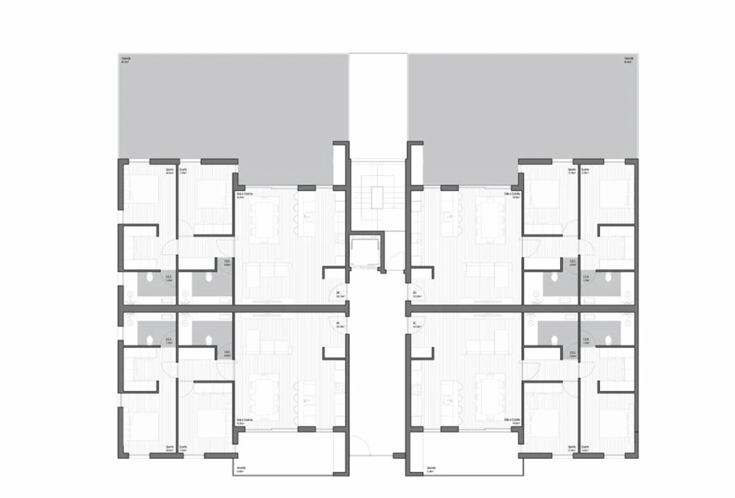 Apartamento T2 para Venda em Poiares (Santo Andre) Foto 27