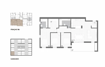 Apartamento T3 para Venda em Poiares (Santo Andre)