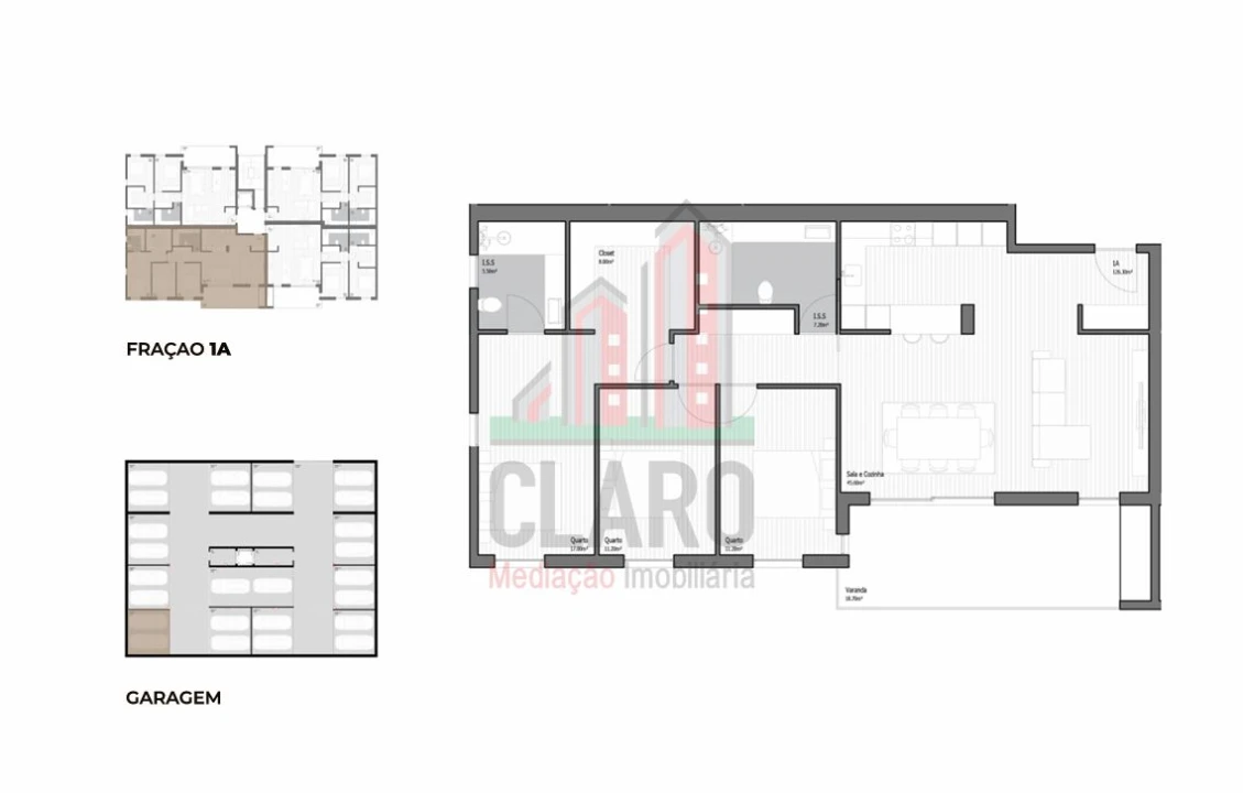 Apartamento T3 para Venda em Poiares (Santo Andre) Foto 24