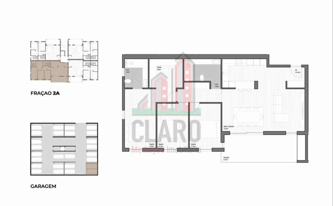 Apartamento T3 para Venda em Poiares (Santo Andre) Foto 24