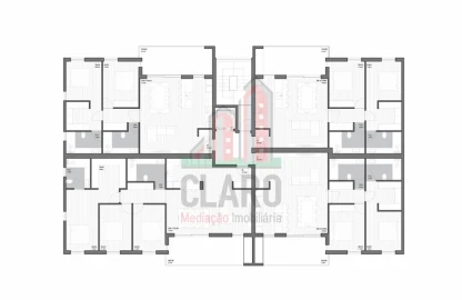 Apartamento T2 para Venda em Poiares (Santo Andre)