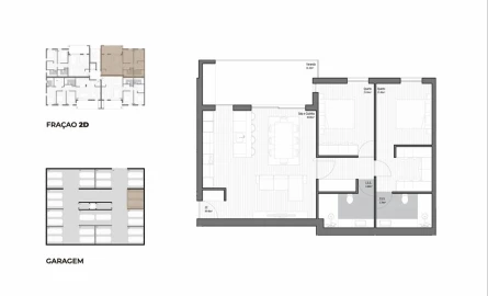 Apartamento T2 para Venda em Poiares (Santo Andre)