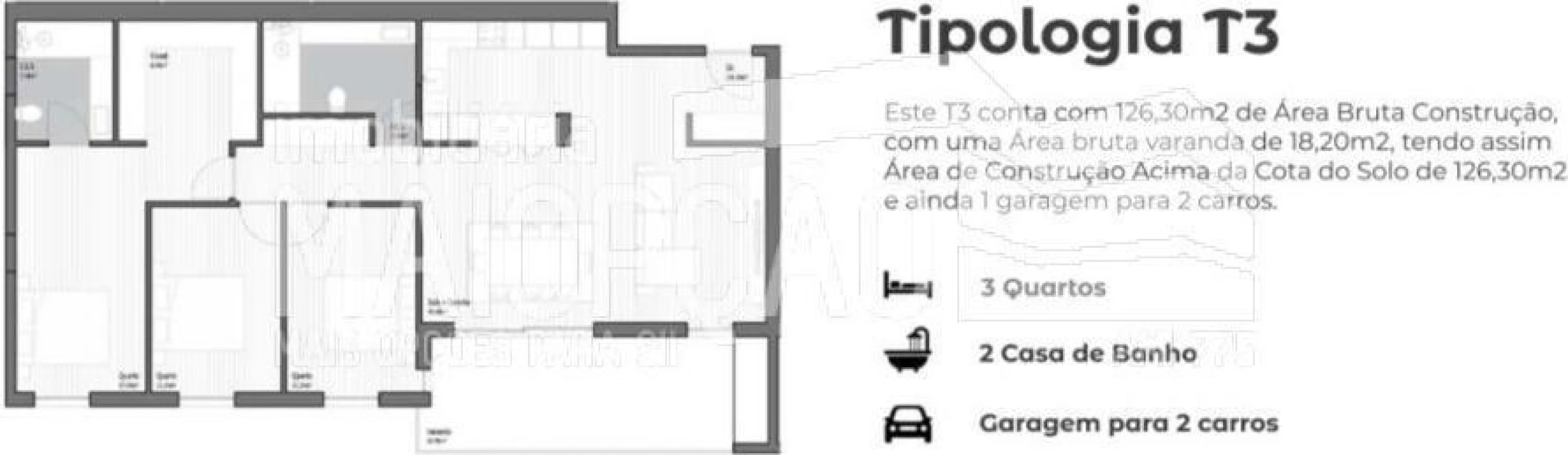 Apartamento T2 para Venda em Poiares (Santo Andre) Foto 9