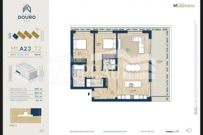 Apartamento T2 para Venda em Canidelo