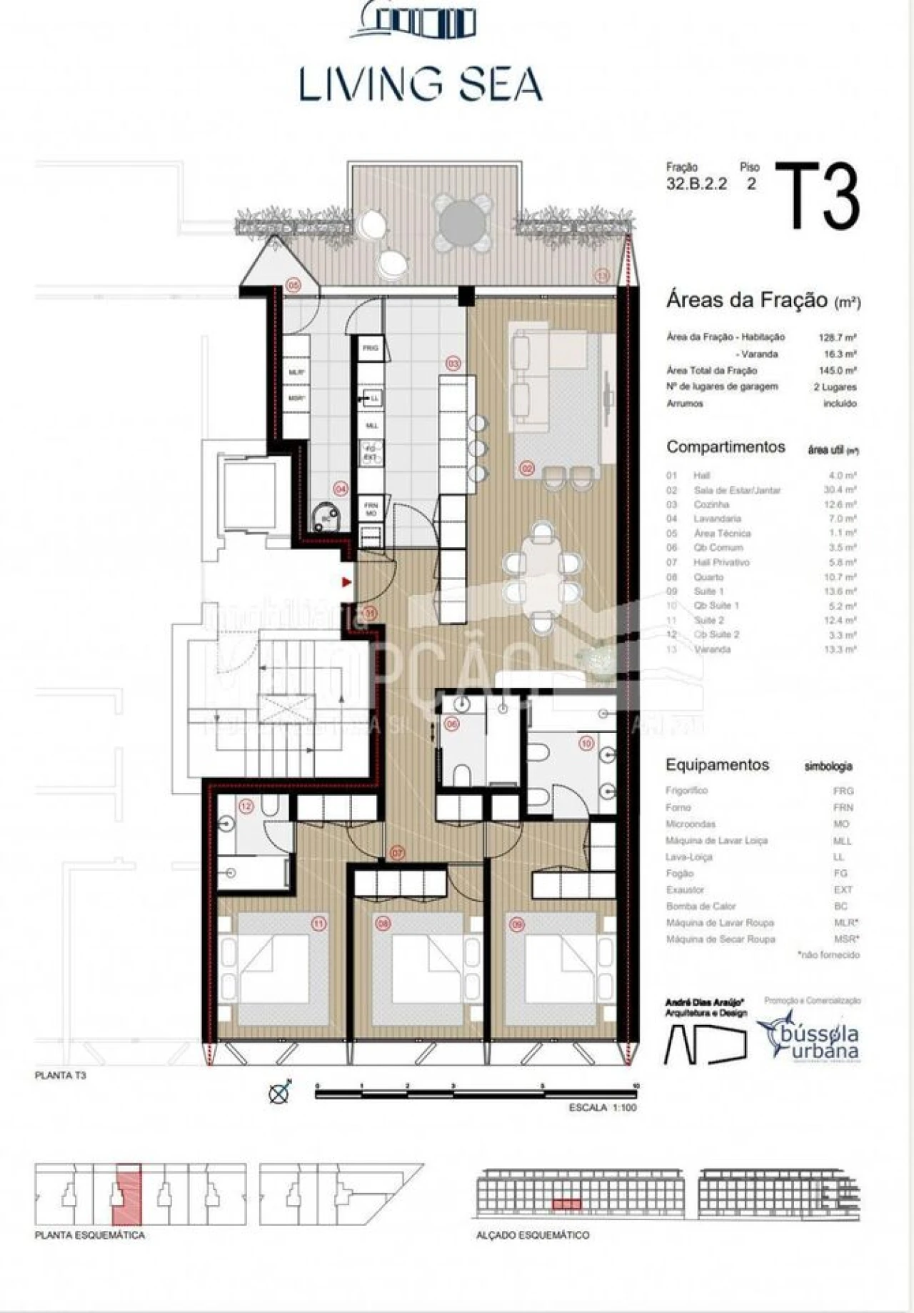 Apartamento T3 para Venda em Canidelo Foto 24
